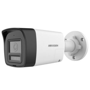 Hikvision 2 MP 2 Way Audio & Siren Fixed Mini Bullet camera DS-2CE16D0T-LPXTS