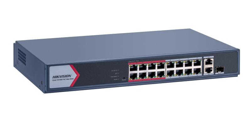Hikvision 16 Port Switch -DS-3E1318P-EI/M - Image 4