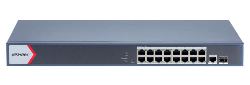 Hikvision 16 Port Gigabit Smart POE Switch - DS-3E1518P-EI/M - Image 4