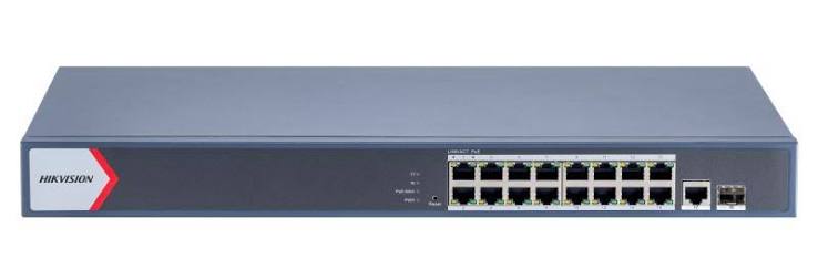 Hikvision 16 Port Gigabit Smart POE Switch - DS-3E1518P-EI/M - Image 3
